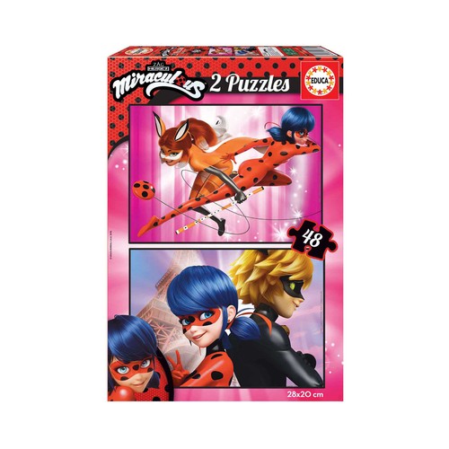 BORRAS Puzzles 2X48 Piezas Surtido +4 años