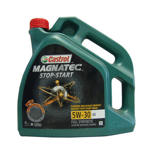 Aceite sintético para vehículos con motores gasolina o diésel CASTROL Magnatec stop-star 4 litros.