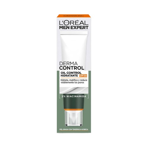 L´ORÉAL PARIS Men expert derma control Crema facial hidratante con FPS 30 40 ml.