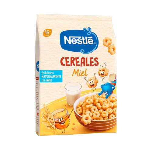 NESTLÉ Cereales infantiles con miel, a partir de 15 meses 100 g.
