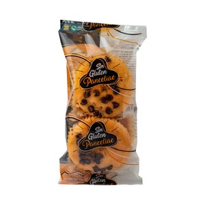 PANCELIAC Magdalenas congeladas sin chocolate, elaboradas sin gluten 2 x 45 g.