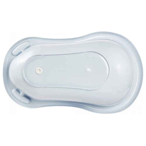 Bañera ergonómica con tapón para bebés de 0 a 12 meses, 84 cm, MICKEY.