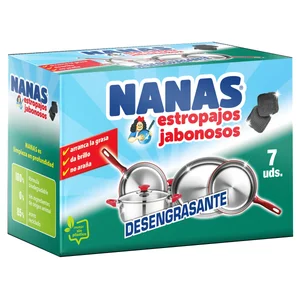 NANAS Estropajo jabonoso 7 uds.