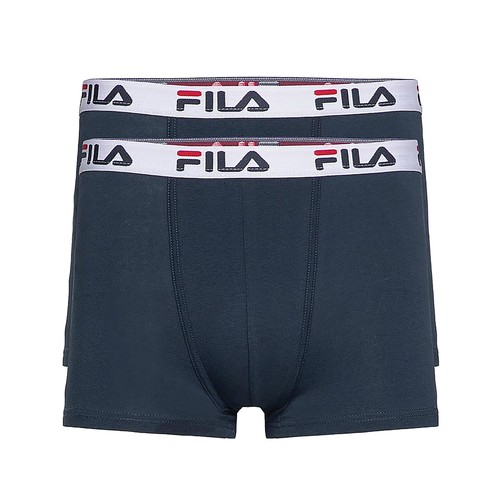 Pack 2 boxer FILA, color navy, talla XXL