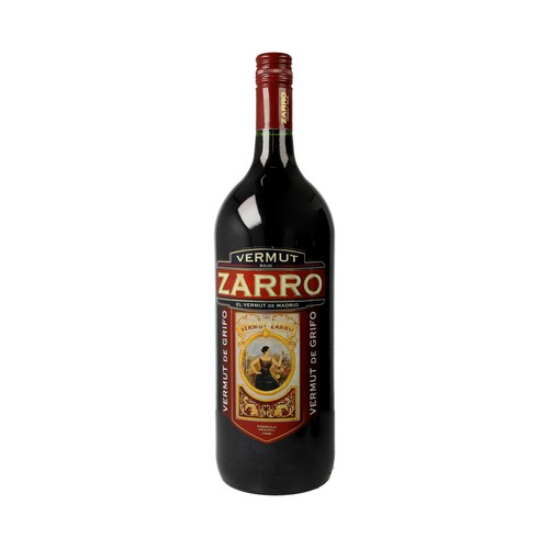 Vermouth rojo de grifo ZARRO botella de 1,5 litros