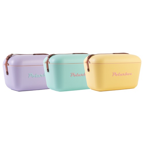 Nevera portátil rígida de 12 litros, varios colores pastel disponibles, POLARBOX.