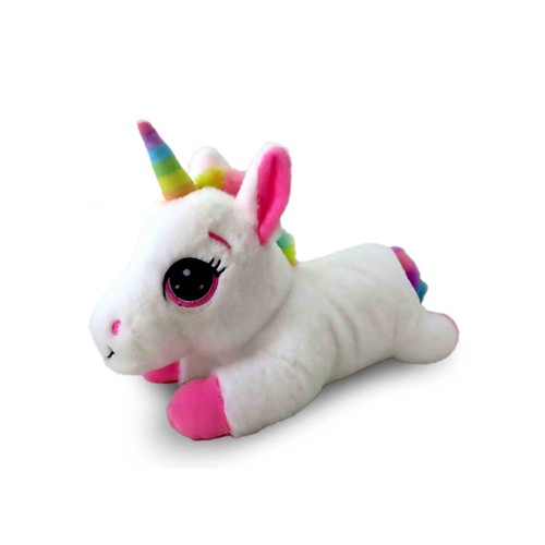 Peluche Unicornio Tumbado 30Cm Mat.Reciclados 100% ONE TWO FUN ALCAMPO