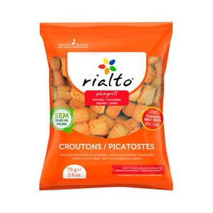 Picatostes naturales en forma de cubitos 75 g.