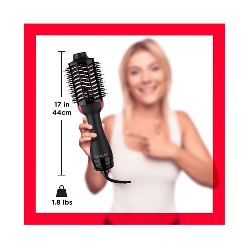 Cepillo moldeador de aire REVLON RVDR5222, cerámico, iónico, 3 temperaturas, 2 velocidades.
