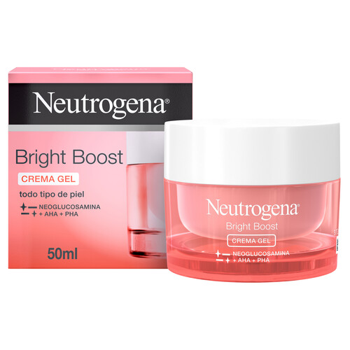 NEUTRÓGENA Gel crema hidratante para todo tipo de pieles NEUTRÓGENA Bright boost 50 ml.