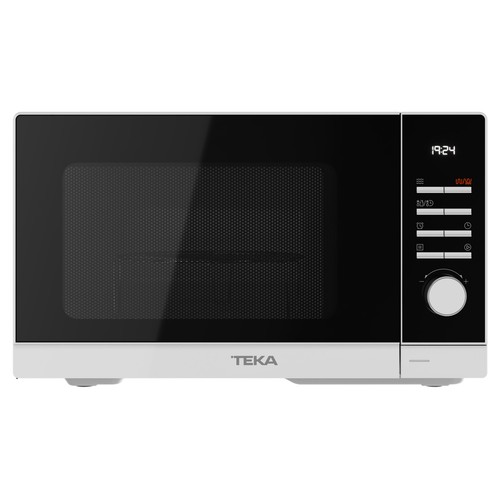 Microondas con grill  TEKA MWEFS25GWH, color blanco, capacidad 25L, potencia 900W, grill: 1000W.