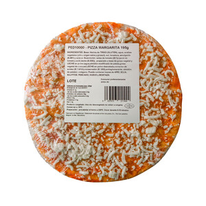 Imagen de D'ANGELO Pizza margarita 195 g.