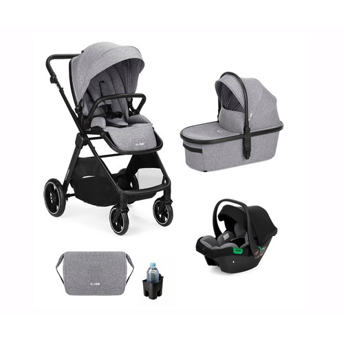 Combi trio NURSE Wander, portabebés, color iron