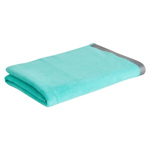 Toalla de playa velour 90x160cm, 100% algodón, 360g/m², ACTUEL. 1 unidad.