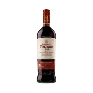 CINZANO 1757 Vermouth rosso (rojo) elaborado en Torino botella 1 l.