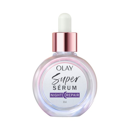 OLAY Super sérum sin perfume, reparador de noche 30 ml.