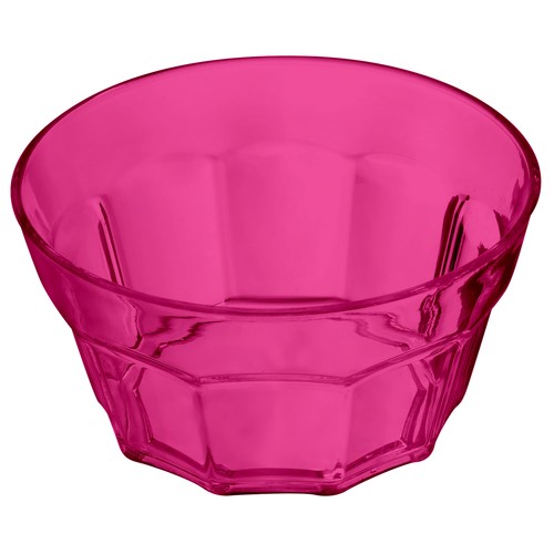Bowl reutilizable aperitivo 27cl, color rosa. ACTUEL