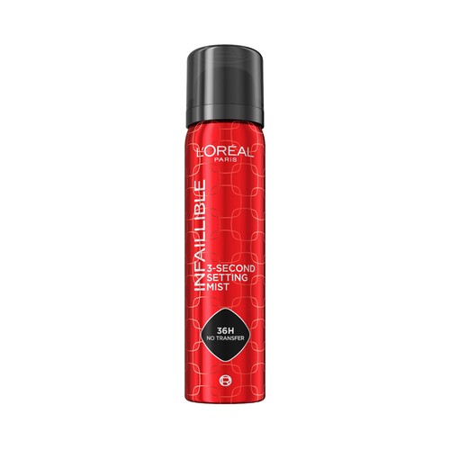 L´ORÉAL PARIS Infaillible Spray fijador de maquillaje hasta 36 horas 75 ml.