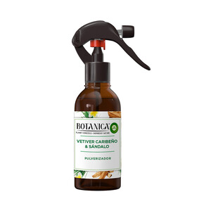 AIR WICK Ambientador spray Vetiver Caribe y sándalo AIR WICK BOTANICA 236 ml.