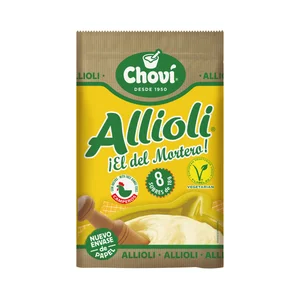 CHOVI Salsa allioli en prácticos sobres monodosis CHOVI 8 uds.