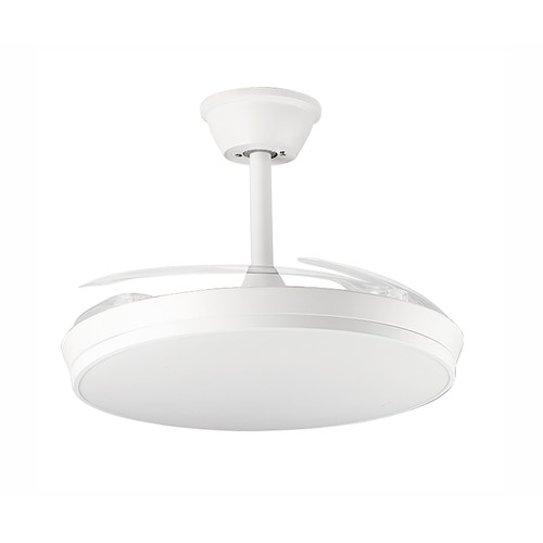 Ventilador de techo retráctil ORBEGOZO CP 158105, 30W, temporizador hasta 2 horas, 6 velocidades, diámetro de las aspas 105cm, 4 aspas
