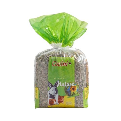 COCINI Heno para roedores con ortiga y caléndula COCINI NATURE 500 gr.