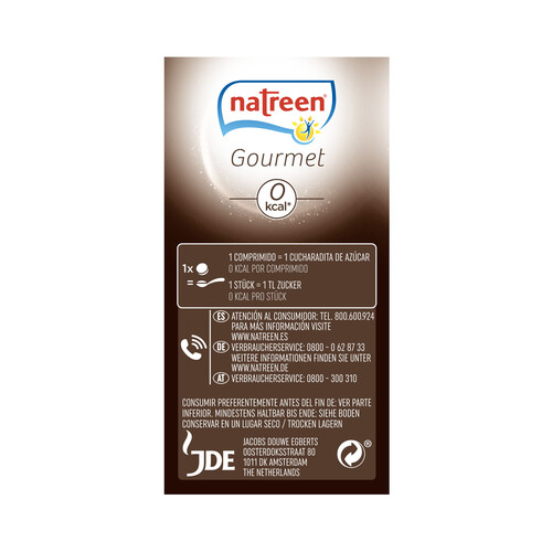 NATREEN Edulcorante comprimidos especial para café NATREEN 400 uds.