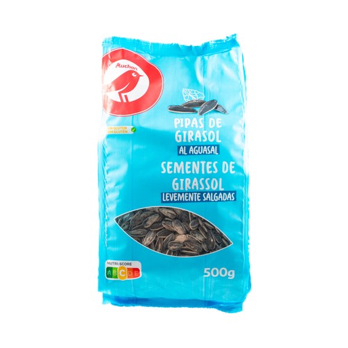 PRODUCTO ALCAMPO Pipas de girasol al aguasol 500 g.