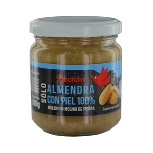 PRODUCTO ALCAMPO Crema de almendra con piel, sin gluten 180 g.