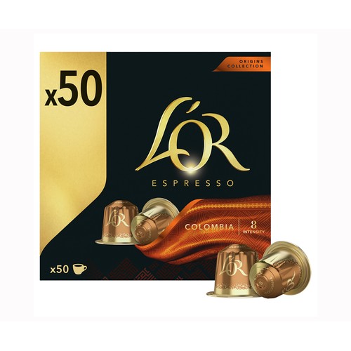 L'OR Café en cápsula Colombia 50 uds. 260 g.