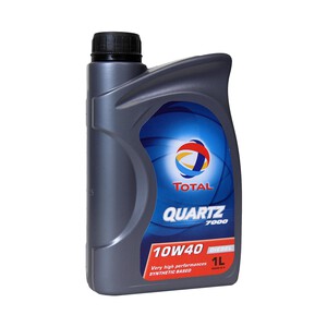 Aceite sintético para vehículos con motor diésel TOTAL Quartz 7000 1 litro.