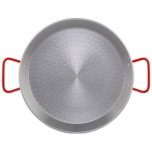 Paellera de acero pulido 34cm METALTEX.