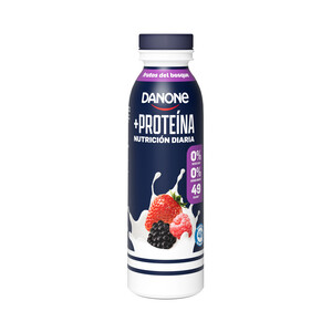 Imagen de DANONE + Proteína Leche fermentada desnatada con frutos del bosque, edulcorantes y rica en proteinas 265 ml.