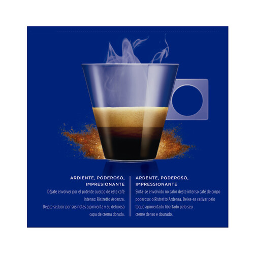 NESCAFÉ DOLCE GUSTO Café Ristretto ardenza en cápsulas NESCAFÉ DOLCE GUSTO 16 uds.