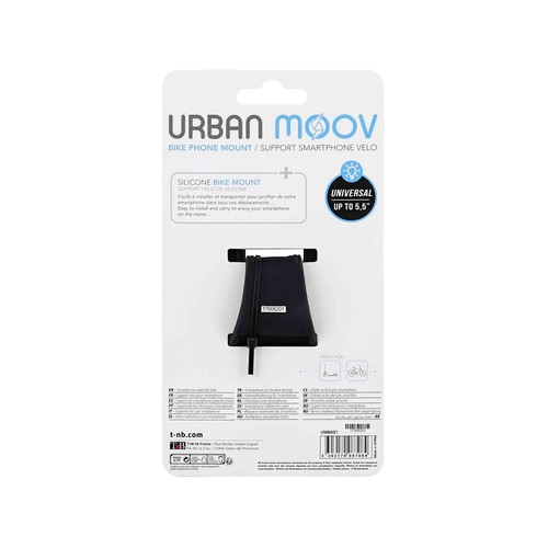 Soporte para teléfono para patinete eléctrico T´NB Urban Moov, universal hasta 6,5".
