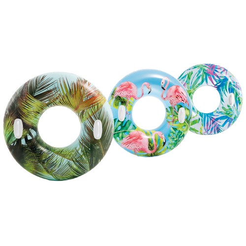 Flotador tropical grande 84cmx23cm. INTEX