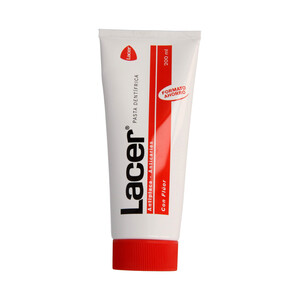 LACER Pasta de dientes con fluor y acción anticaries, antiplaca, antimicrobiana y astringente LACER 200 ml.