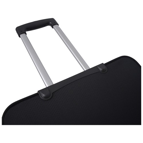 Maleta grande tipo trolley 4 ruedas air soft  77 cm negro. AIRPORT