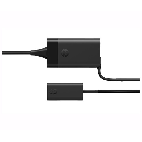 Cargador de pared HP GaN, 65W, cable tipo C