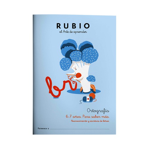 Cuaderno de actividades Ortografía 2, 6-7 años. VV.AA. Género: Cuadernos de vacaciones. Editorial: Rubio.