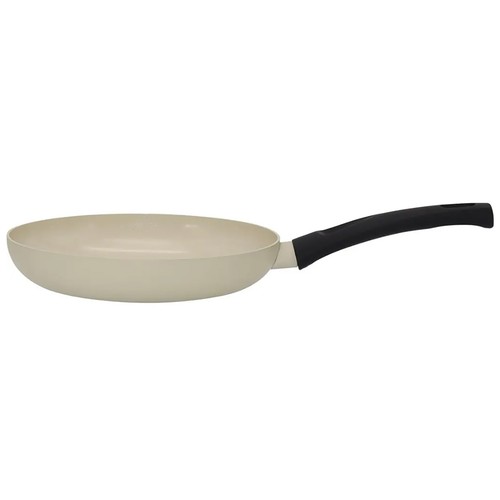 Sartén de 28cm de aluminio prensado reciclado, interior cerámico, ACTUEL.