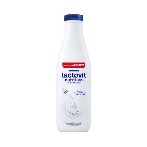 Gel de baño LACTOVIT 750 ml.