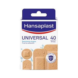 HANSAPLAST Apositos resistentes al agua. de 4 tamaños diferentes HANSAPLAST 40 uds.