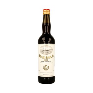 MARSALA  Vino tinto semiseco de Italia MARSALA botella de 75 cl.