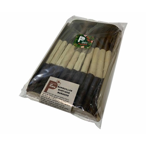 Barquillos surtidos bañados 190 g. 
