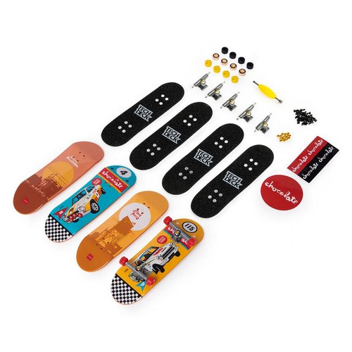 Pack de 4 Finger Skate TECH DECK, modelos surtidos, 