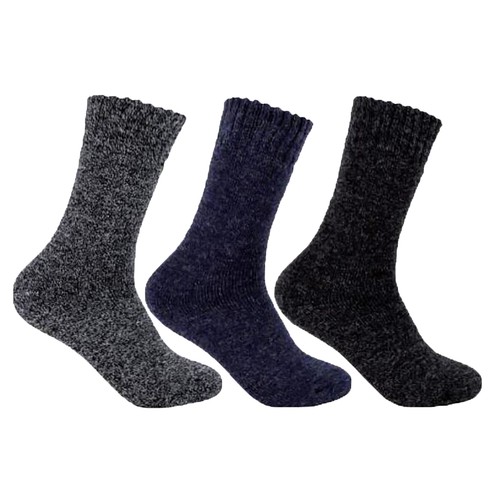 Lote de 3 pares de calcetines altos de montaña JOMA, talla única.