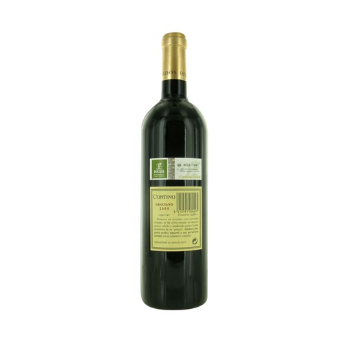 CONTINO GRACIANO  Vino tinto reserva con D.O. Rioja CONTINO GRACIANO botella de 75 cl.