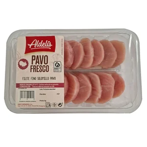 bandeja de filete de solomillo de pavo