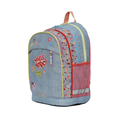 Mochila 43 cm 2 compartimentos Felicidad. ALCAMPO
